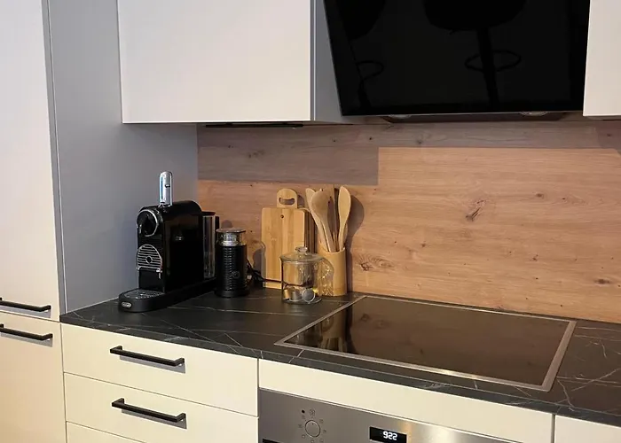 شقة Modernes Apartment, 2 Zimmer, Kueche, Playmobil Funpark زيمدورف