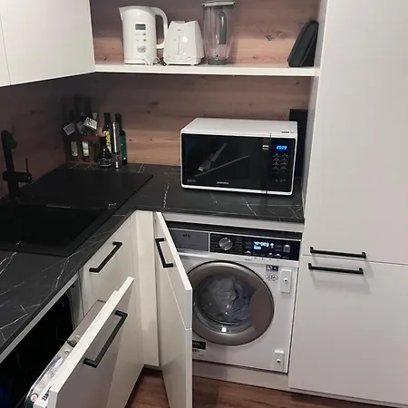 Apartman Modernes Apartment, 2 Zimmer, Kueche, Playmobil Funpark